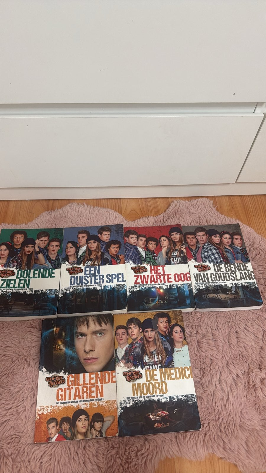 6 Ghost Rockers boeken - Complete set, Ophalen of Verzenden, Gelezen, Fictie