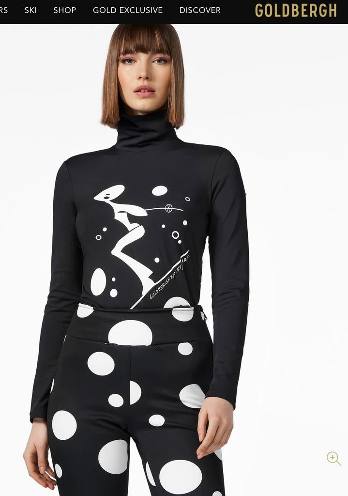 Goldbergh zwarte paris skipully XL nieuw, Ophalen of Verzenden, Zo goed als nieuw, Maat 46/48 (XL) of groter, Trui