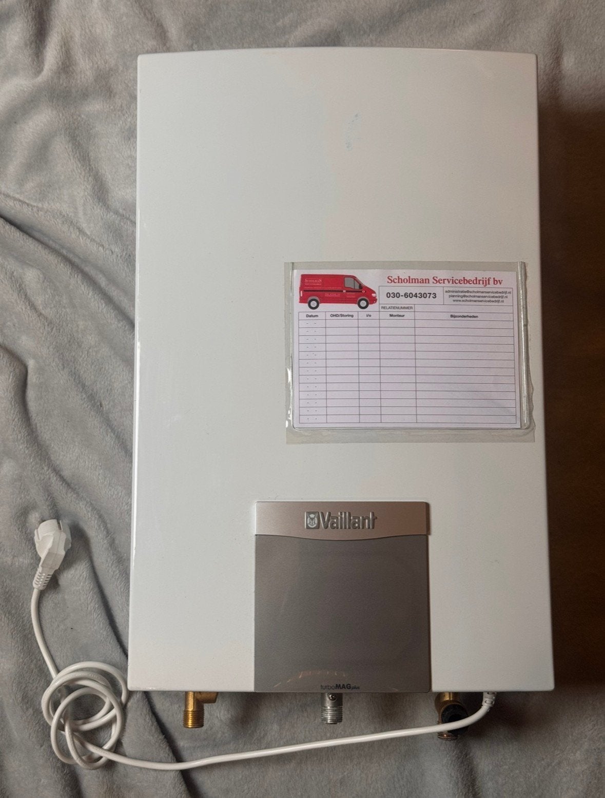 Vaillant turboMAG Plus geiser butaan/propaan, Doe-het-zelf en Verbouw, Geisers en Boilers, Ophalen of Verzenden, Zo goed als nieuw