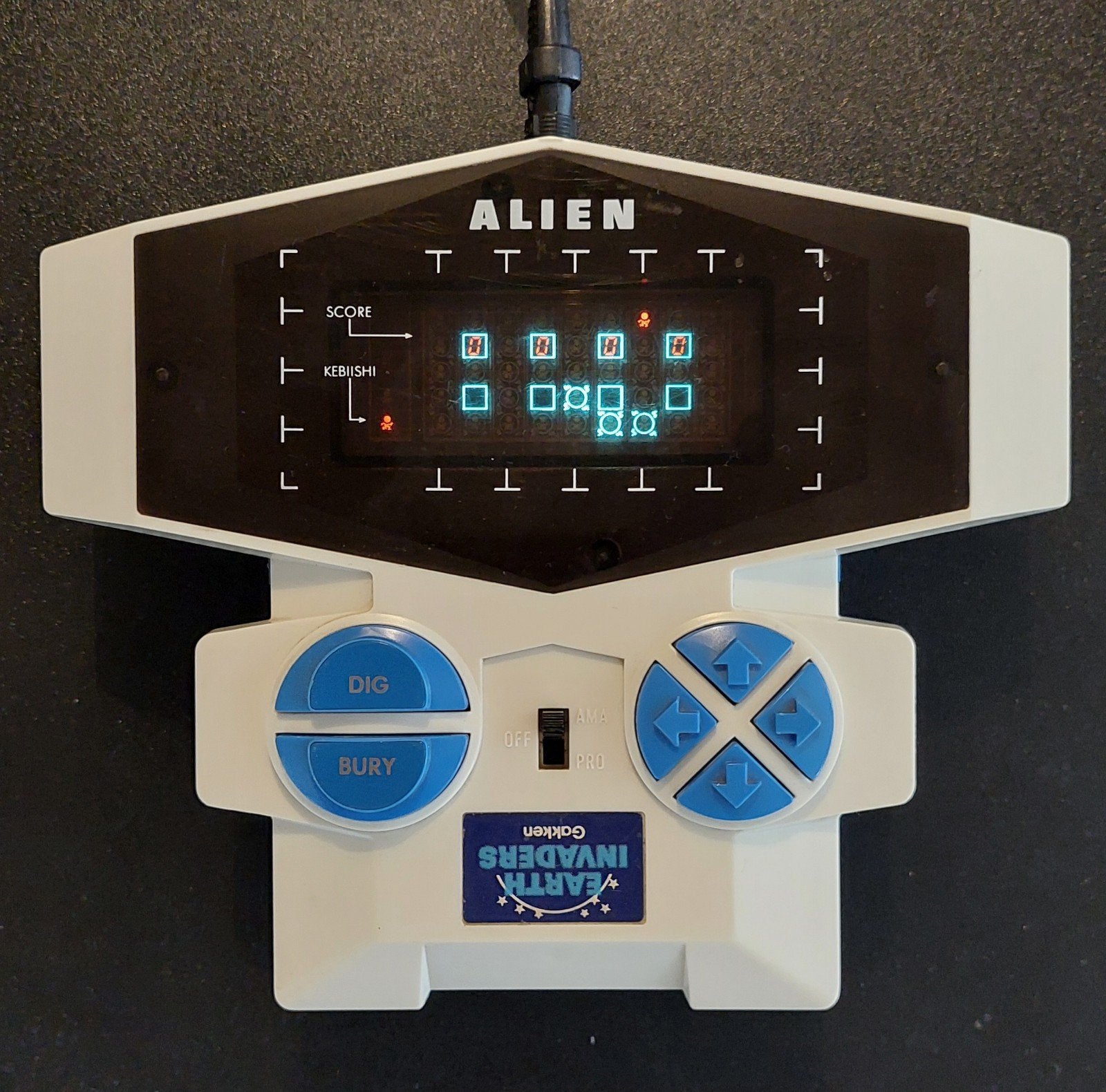Vintage Gakken Alien / Earth Invaders handheld 1981 vfd., Ophalen of Verzenden, Huis en Inrichting