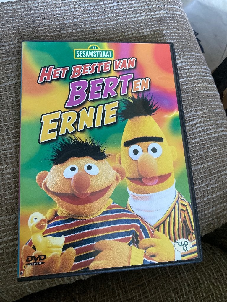 Sesamstraat: Het Beste van Bert en Ernie DVD, Cd's en Dvd's, Dvd's | Kinderen en Jeugd, Zo goed als nieuw, Film, Familie, Alle leeftijden