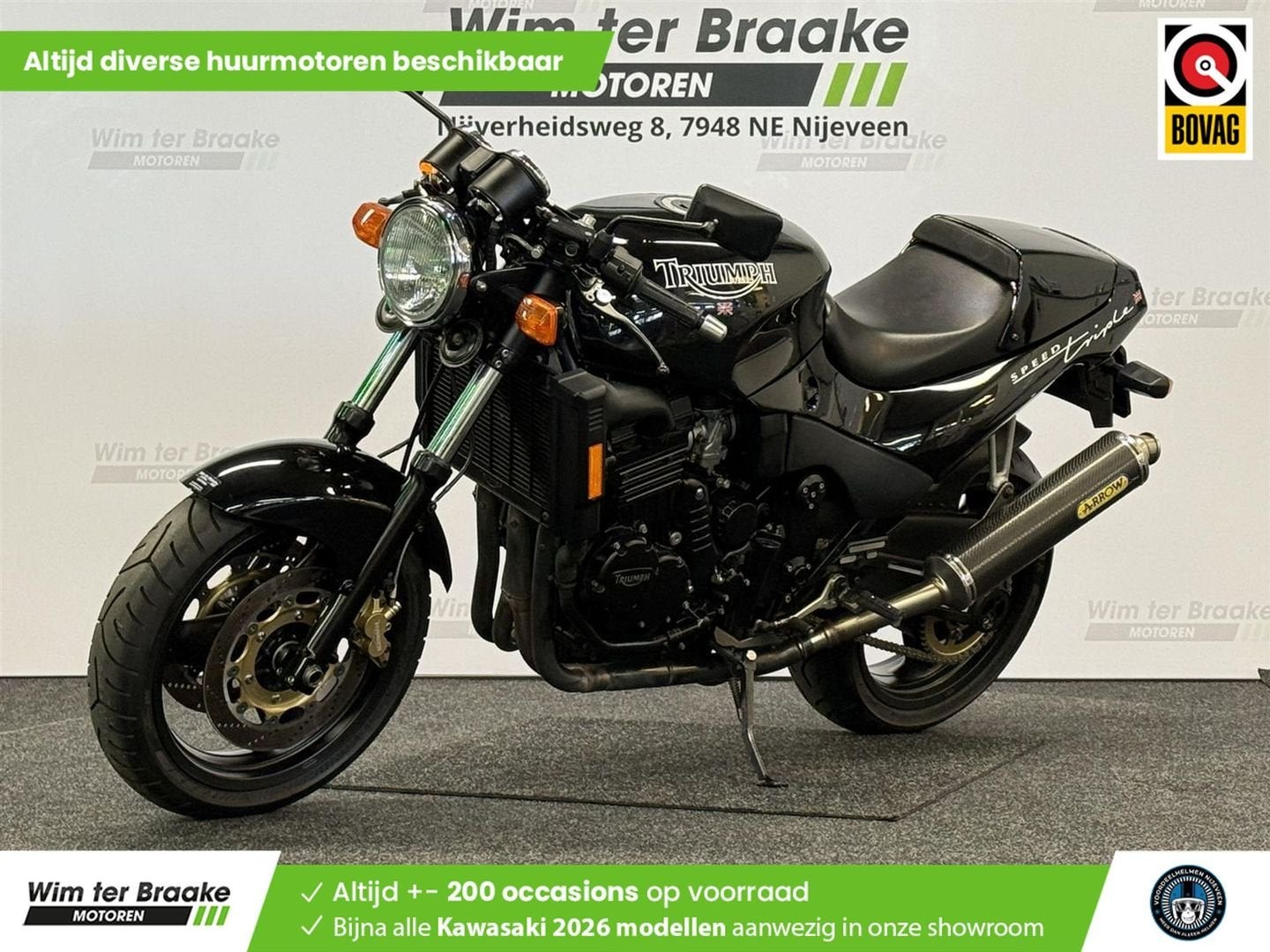 Triumph Speed Triple T300 (bj 1996) 31,578 km, Motoren, Motoren | Triumph, Motorrijbewijs A, Bedrijf, Meer dan 35 kW, 885 cc
