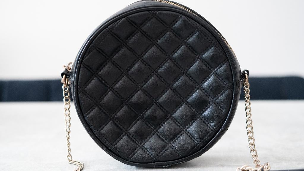 TED BAKER tas/bag (zwart, echt leer), Sieraden, Tassen en Uiterlijk, Tassen | Damestassen, Ophalen of Verzenden, Gebruikt, Zwart