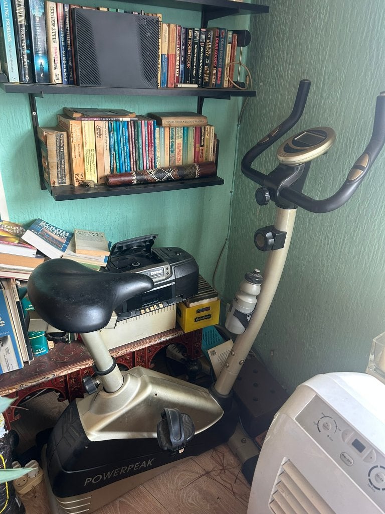 Hometrainer, Ophalen, Gebruikt, Metaal, Benen
