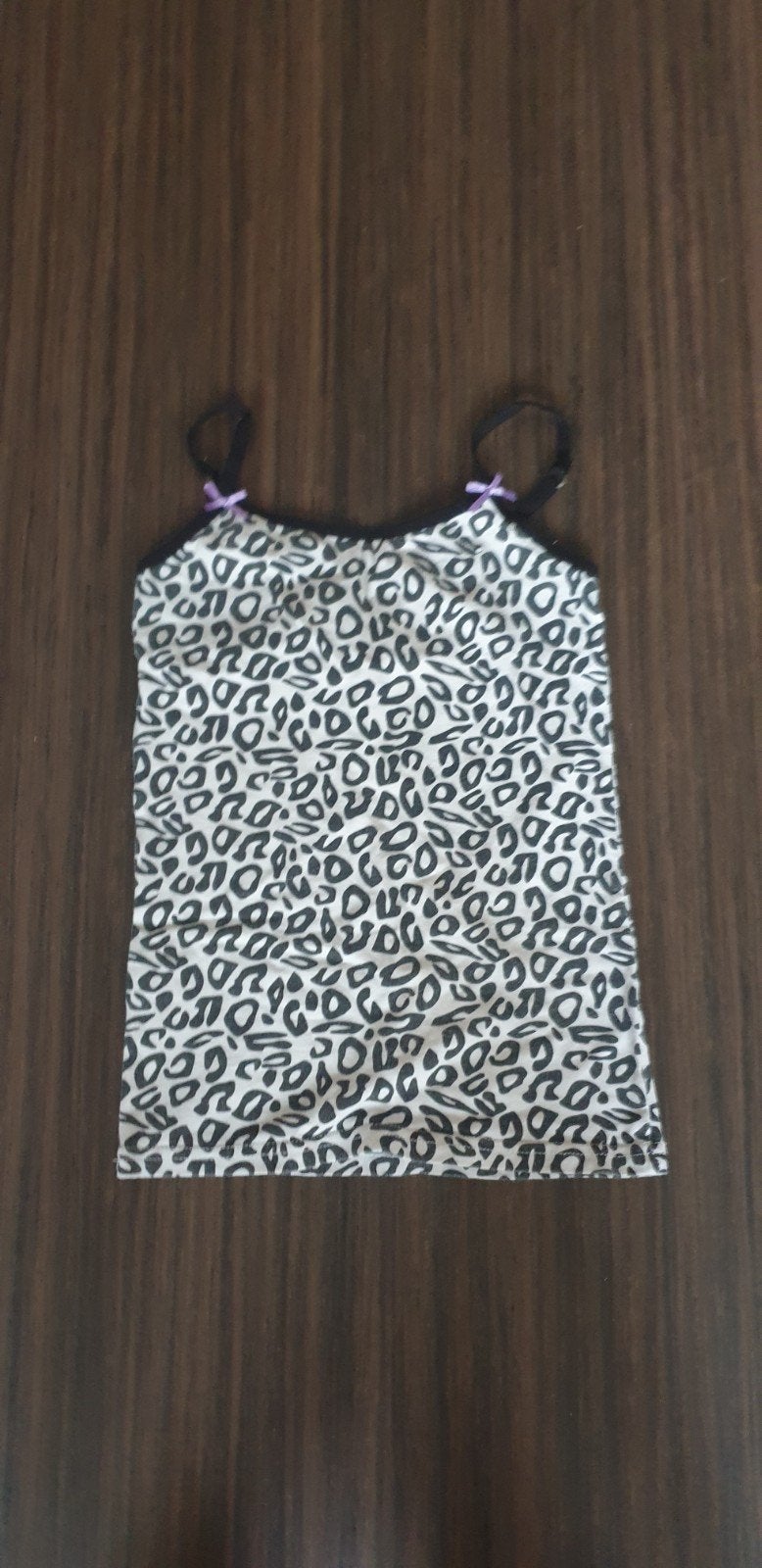 Leopard print hemdje KIDS BODYWEAR maat 122/128, Kinderen en Baby's, Gebruikt, Meisje, Shirt of Longsleeve, KIDS BODYWEAR