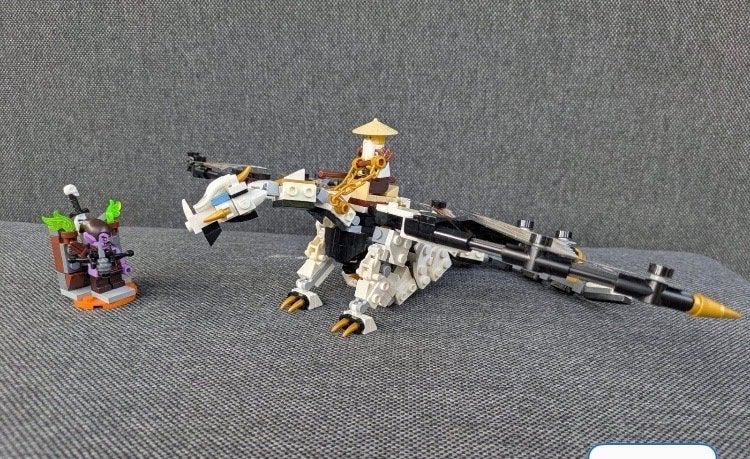 Lego Ninjago Gouden Draak 71718 - Zonder doos, Kinderen en Baby's, Speelgoed | Duplo en Lego, Gebruikt, Lego, Ophalen of Verzenden