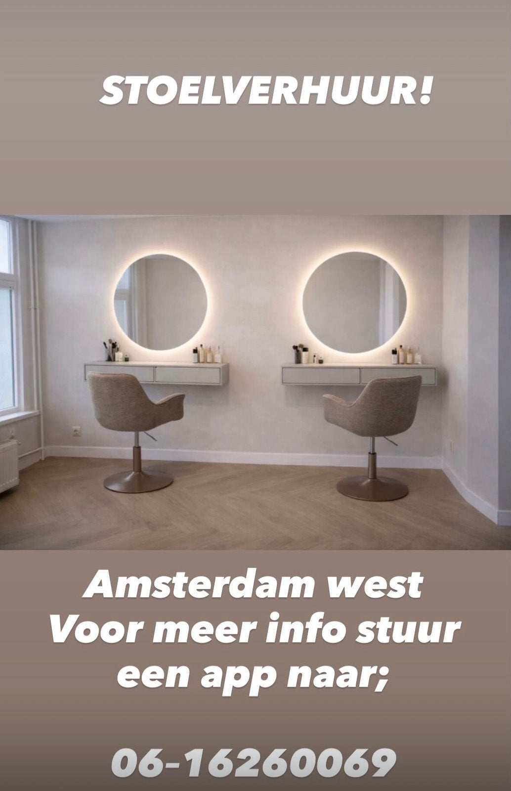 Visagie ruimte beschikbaar, Ophalen of Verzenden, Nieuw, Gehele gezicht, Overige typen