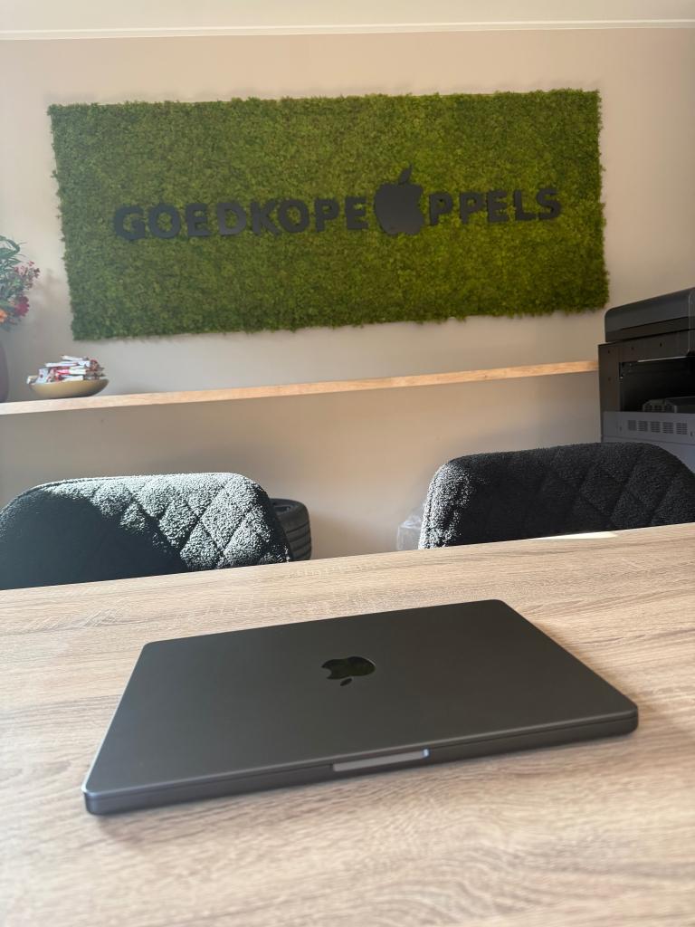 MacBook Pro 14 inch m3 18GB 512GB Midnight | top staat, Cupertino California, Ophalen, MacBook Pro, Apple