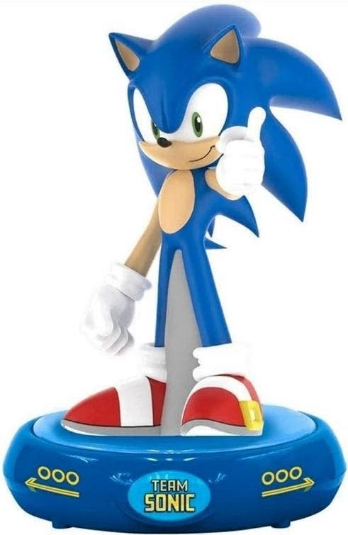 Sonic 3D Led Nachtlampje - Sonic the Hedgehog, Nieuw, Ophalen of Verzenden, Nvt, Sonic the Hedgehog
