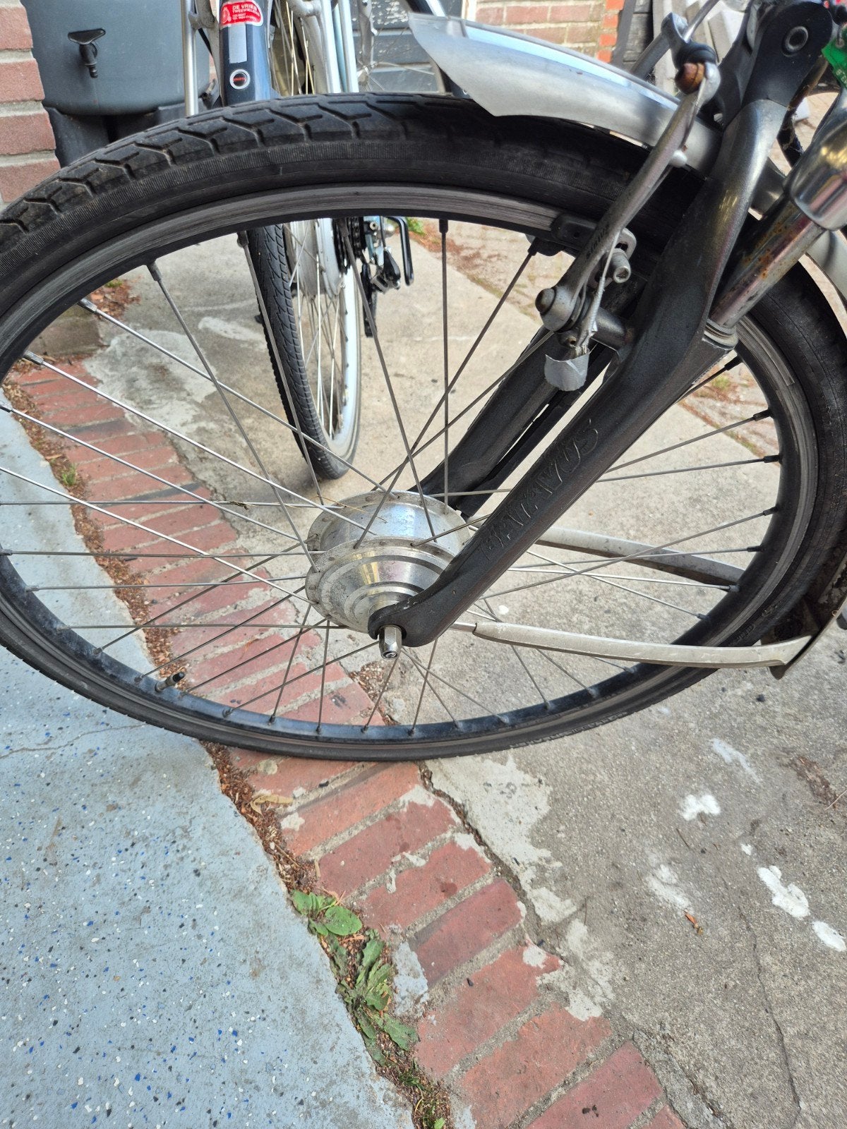 voorwiel motor batavus Monaco e go, 51 tot 55 cm, Ophalen of Verzenden, Gebruikt, Aluminium