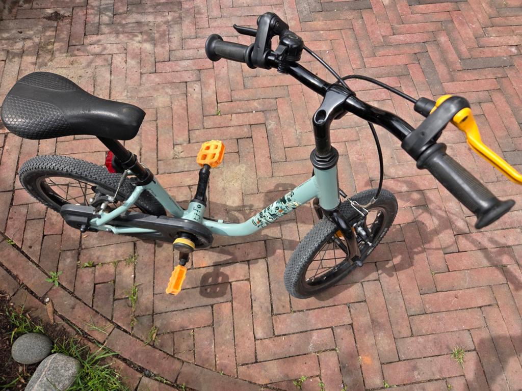 2in1 kinderfiets 14 inch, Ophalen, Minder dan 16 inch