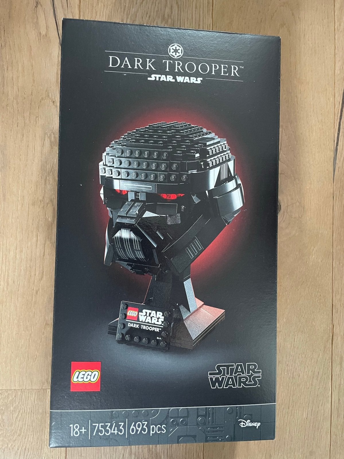 NIEUW in doos LEGO Star Wars 75343 Dark Trooper Helm, Star Wars, Lego, Nieuw, Ophalen of Verzenden