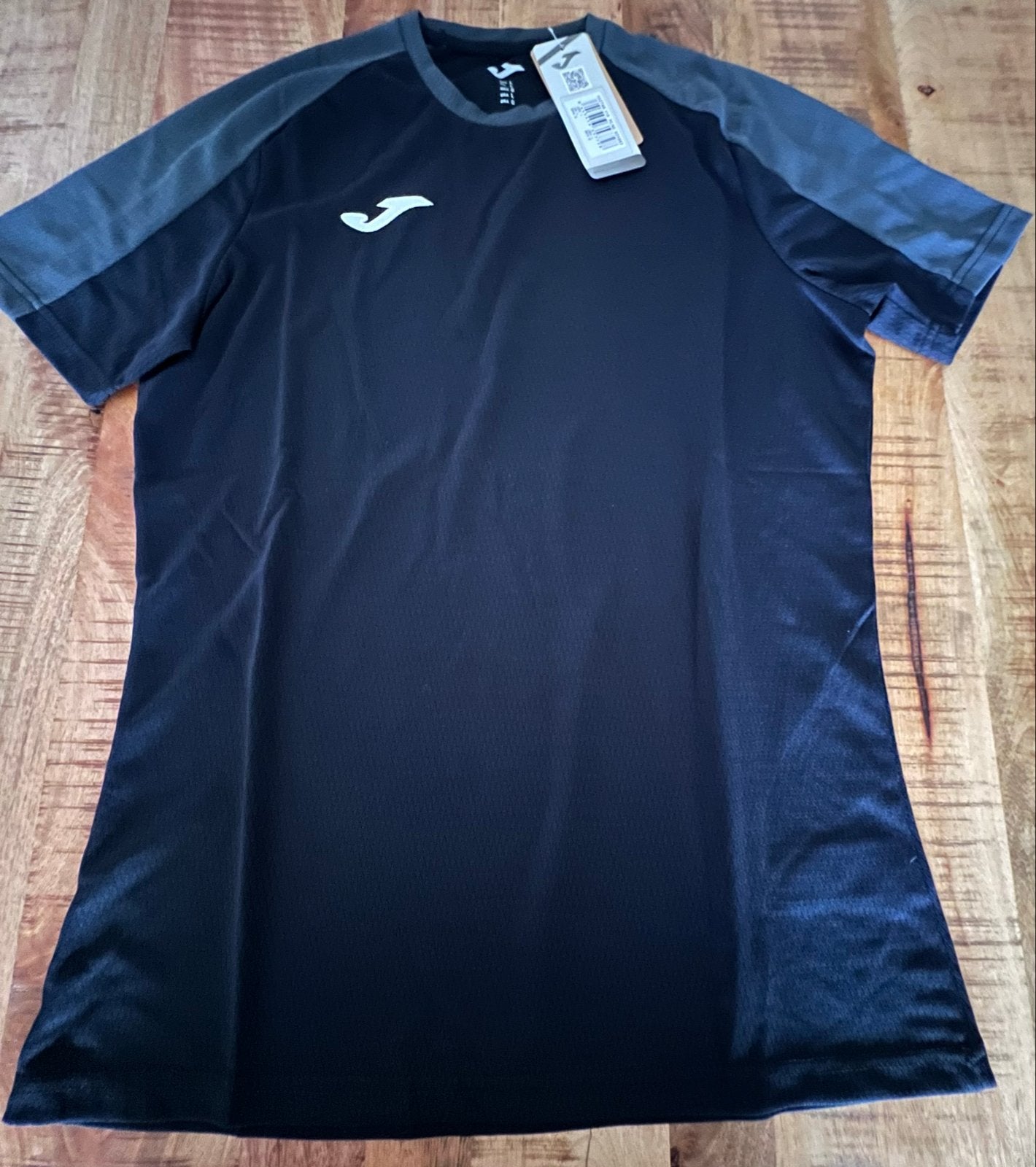 Joma Sportshirt Zwart Maat L - Nieuw met kaartjes, Kleding | Heren, Ophalen of Verzenden, Nieuw, Maat 52/54 (L), Zwart