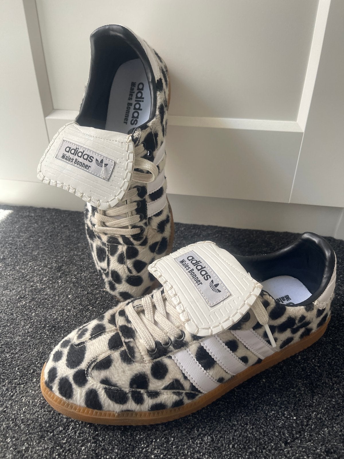 Adidas Wales Bonner Samba Sneakers - Luipaardprint Maat 40, Kleding | Dames, Schoenen, Verzenden, Zo goed als nieuw, Overige kleuren