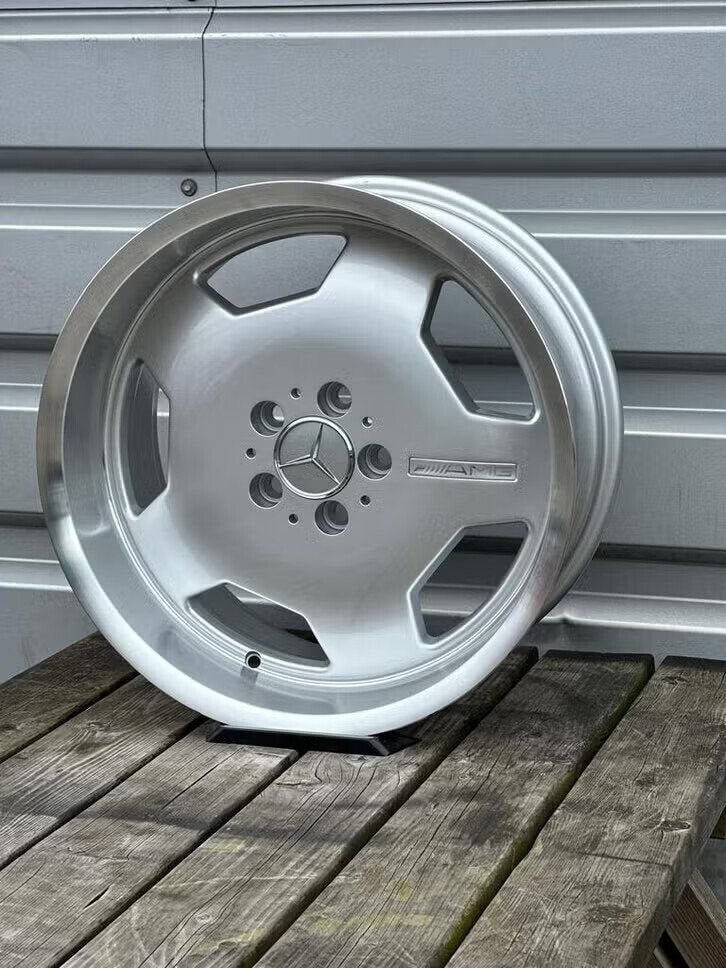 18 inch MERCEDES 190 200E AMG LOOK Sportvelgen 190 W124, 18 inch, Gebruikt, Velg(en), -