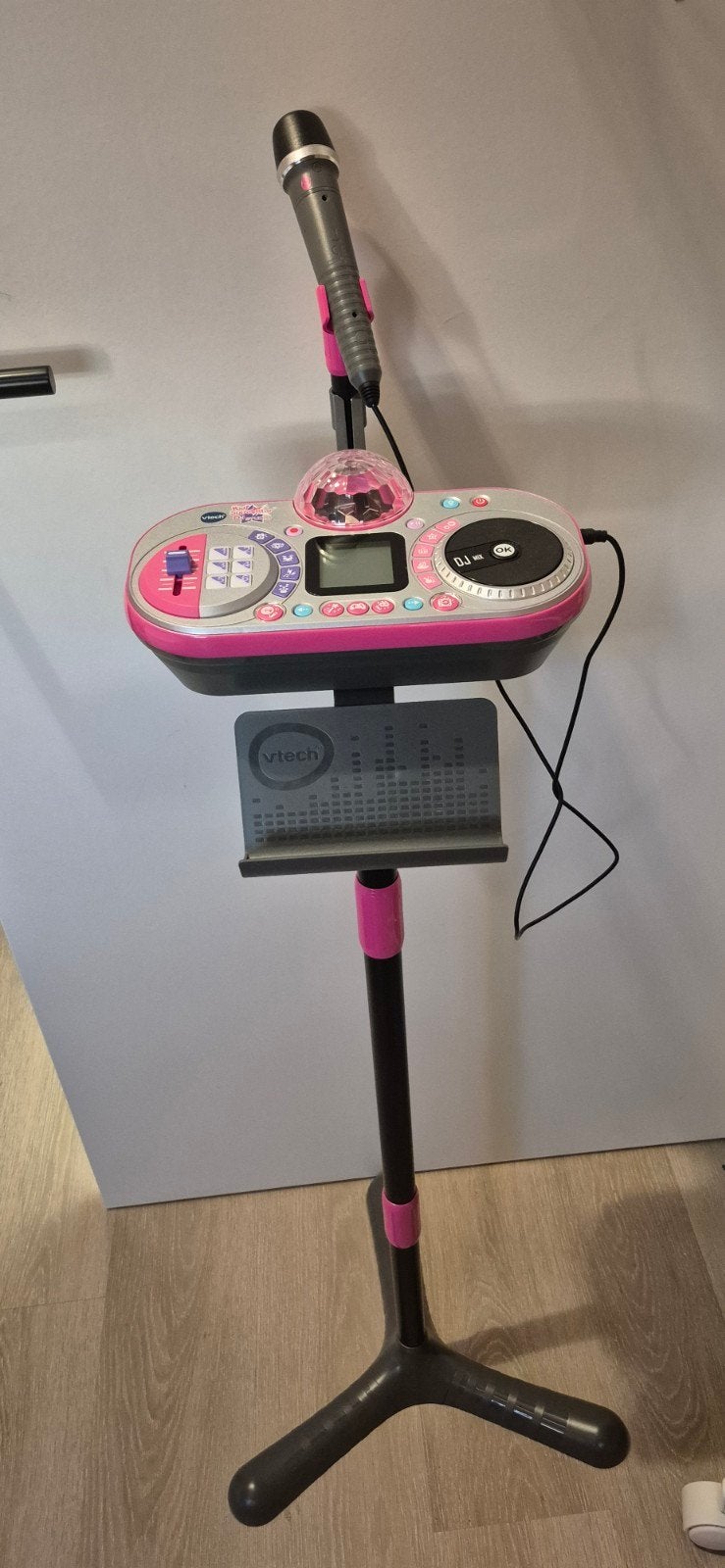 VTech Kidi Super Star DJ Studio - Roze Karaoke Set, Ophalen, Zo goed als nieuw