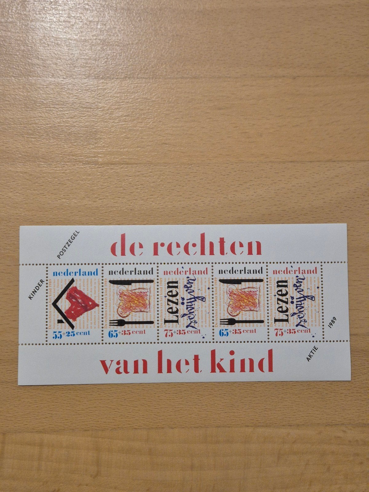 Nederland 1989 kinderpostzegels, Postzegels en Munten, Postzegels | Nederland, Ophalen of Verzenden, Na 1940, Postfris