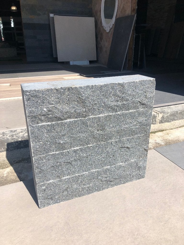 borderstenen stapelblokken natuursteen 12x12x50 actie, Tuin en Terras, Bielzen en Borders, Biels, Nieuw, Ophalen of Verzenden