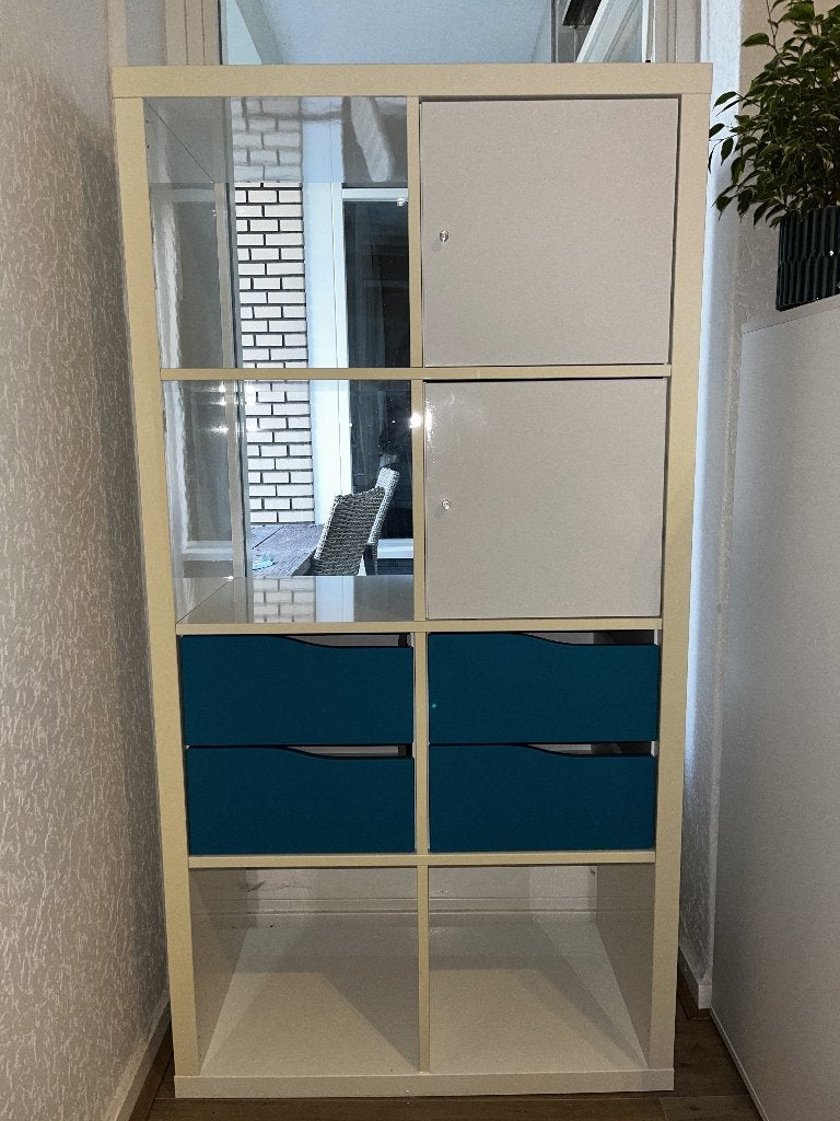 kallax kast, Ophalen, Gebruikt, 100 tot 150 cm, 50 tot 100 cm