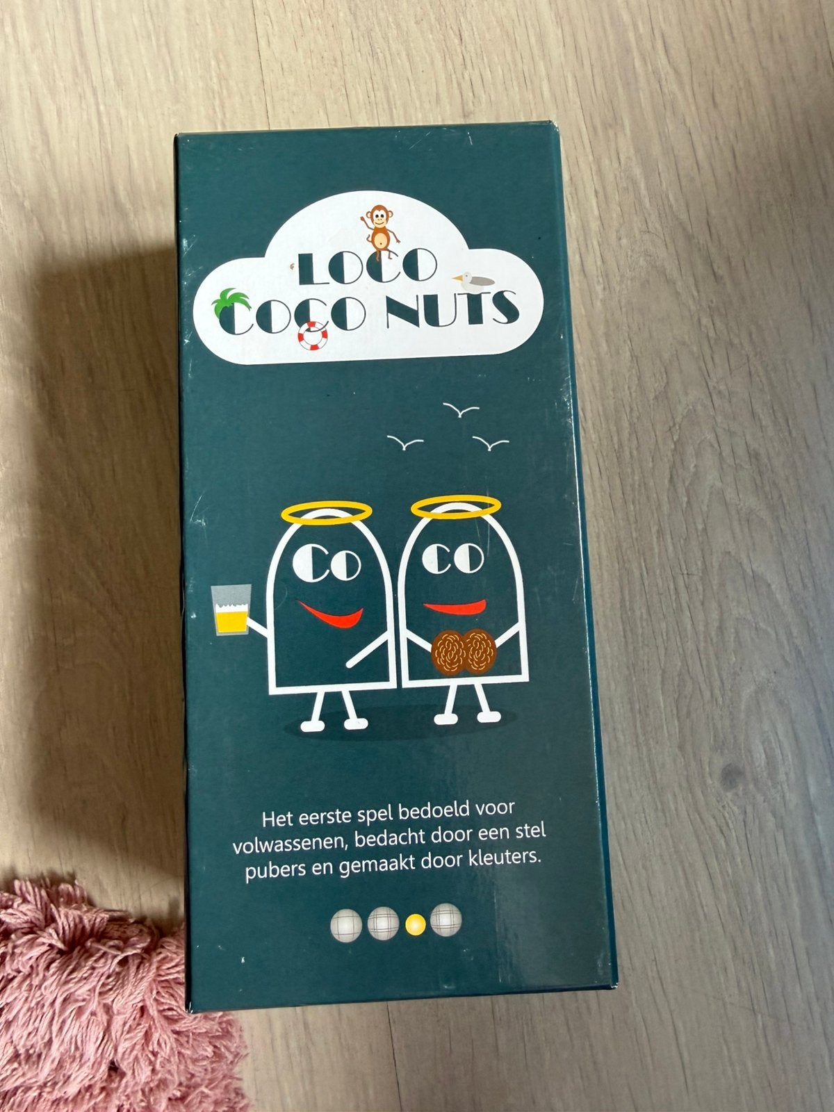 Spel loco coco nuts, Ophalen of Verzenden, Zo goed als nieuw