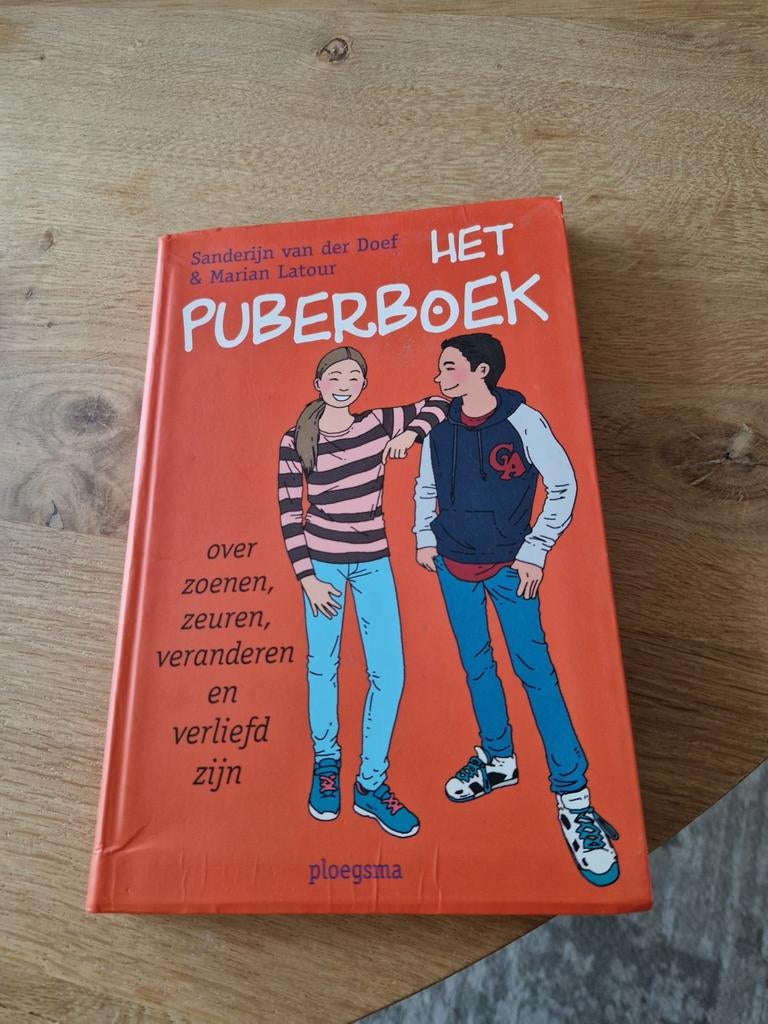 Het Puberboek, Boeken, Ophalen of Verzenden, Gelezen, Opvoeding vanaf 10 jaar, Sanderijn van der Doef & Marian Latour