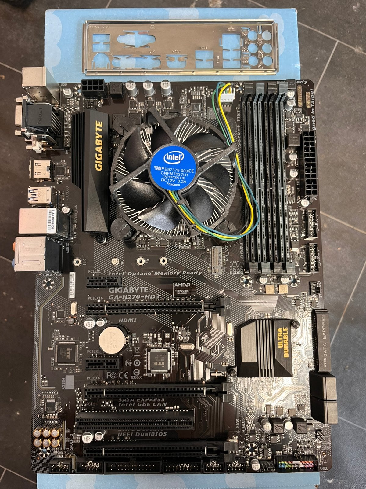 Gigabyte GA-H270-HD3 Moederbord + Intel Pentium G4400, Computers en Software, Ophalen of Verzenden, Zo goed als nieuw, Intel, DDR4