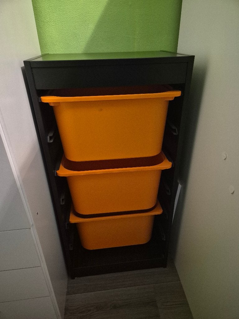 Trofast kast ikea, Ophalen, Gebruikt, Minder dan 50 cm, 90 tot 105 cm
