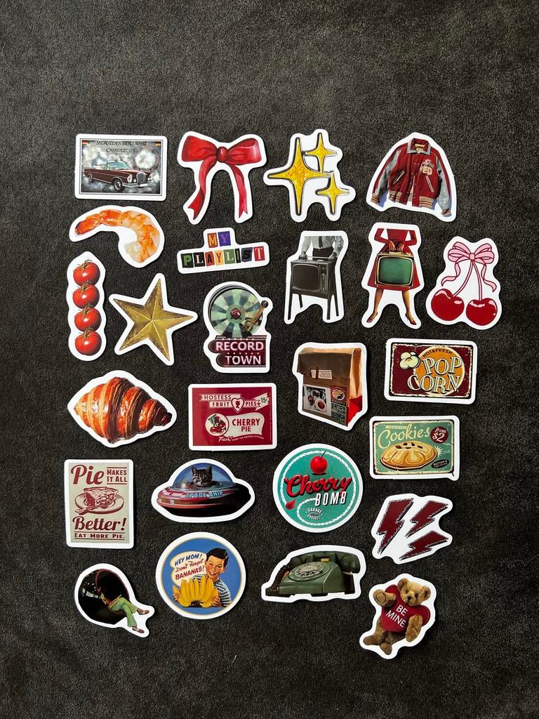 Bullet Journal / Scrapbook Sticker Sets - Diverse Thema's, Ophalen of Verzenden, Nieuw, Meerdere stickers