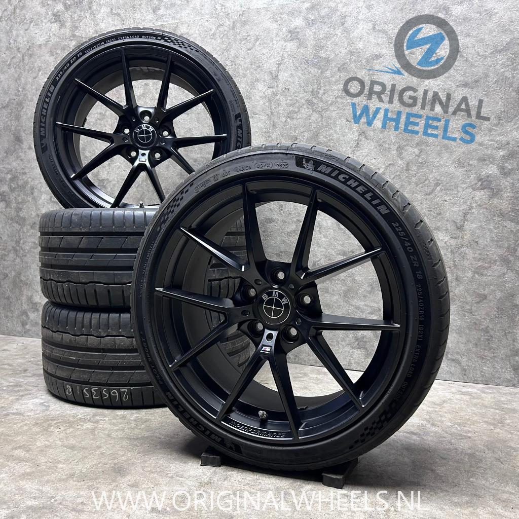 18 inch Performance velgen + zomerbanden BMW 3 serie E90