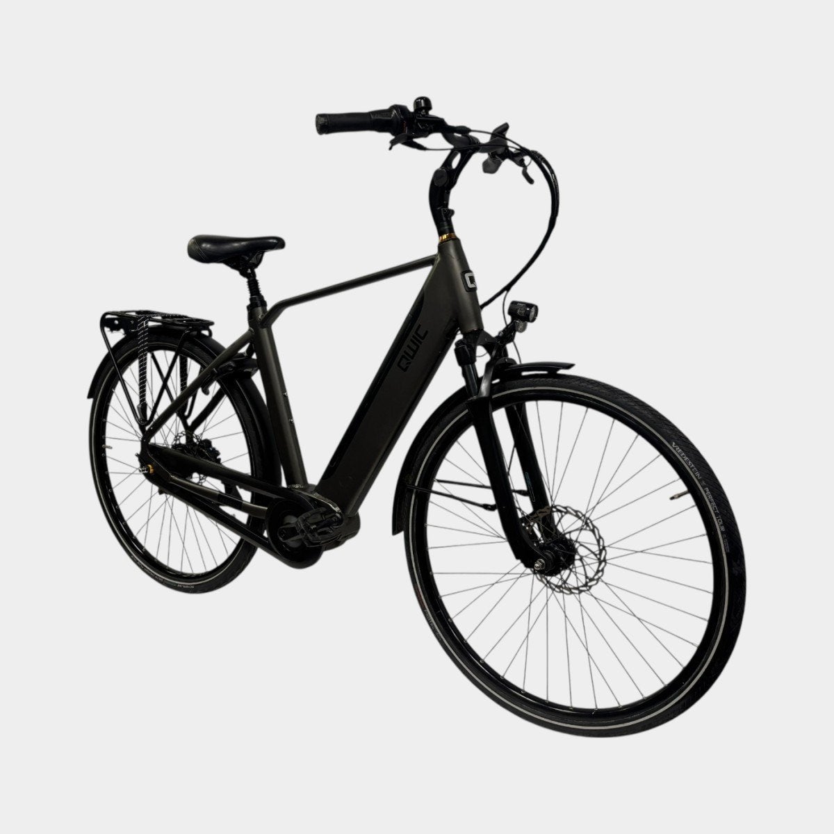 Qwic Premium i MN7.2 Heren Jet Black 54cm L, Ophalen, Qwic, Gebruikt, -