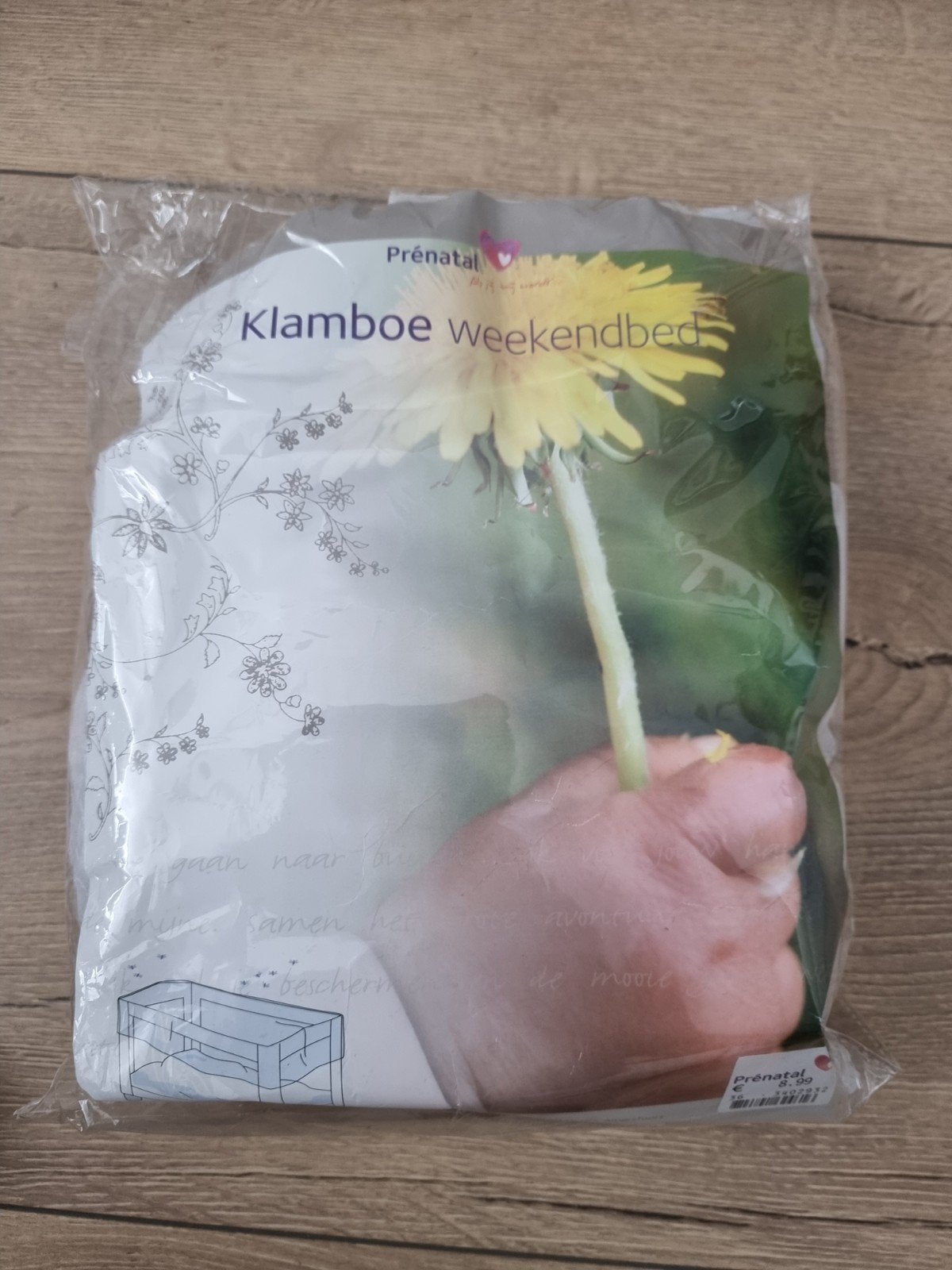 Prenatal Klamboe weekendbedje / campingbedje, Ophalen of Verzenden, Nieuw, Reisbedje