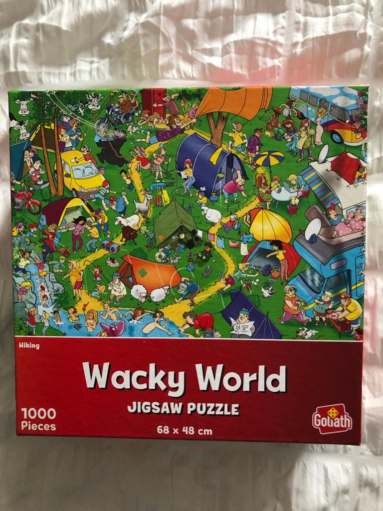 Goliath Wacky World puzzel 1000 Stukjes, Ophalen, 500 t/m 1500 stukjes, Zo goed als nieuw, Legpuzzel
