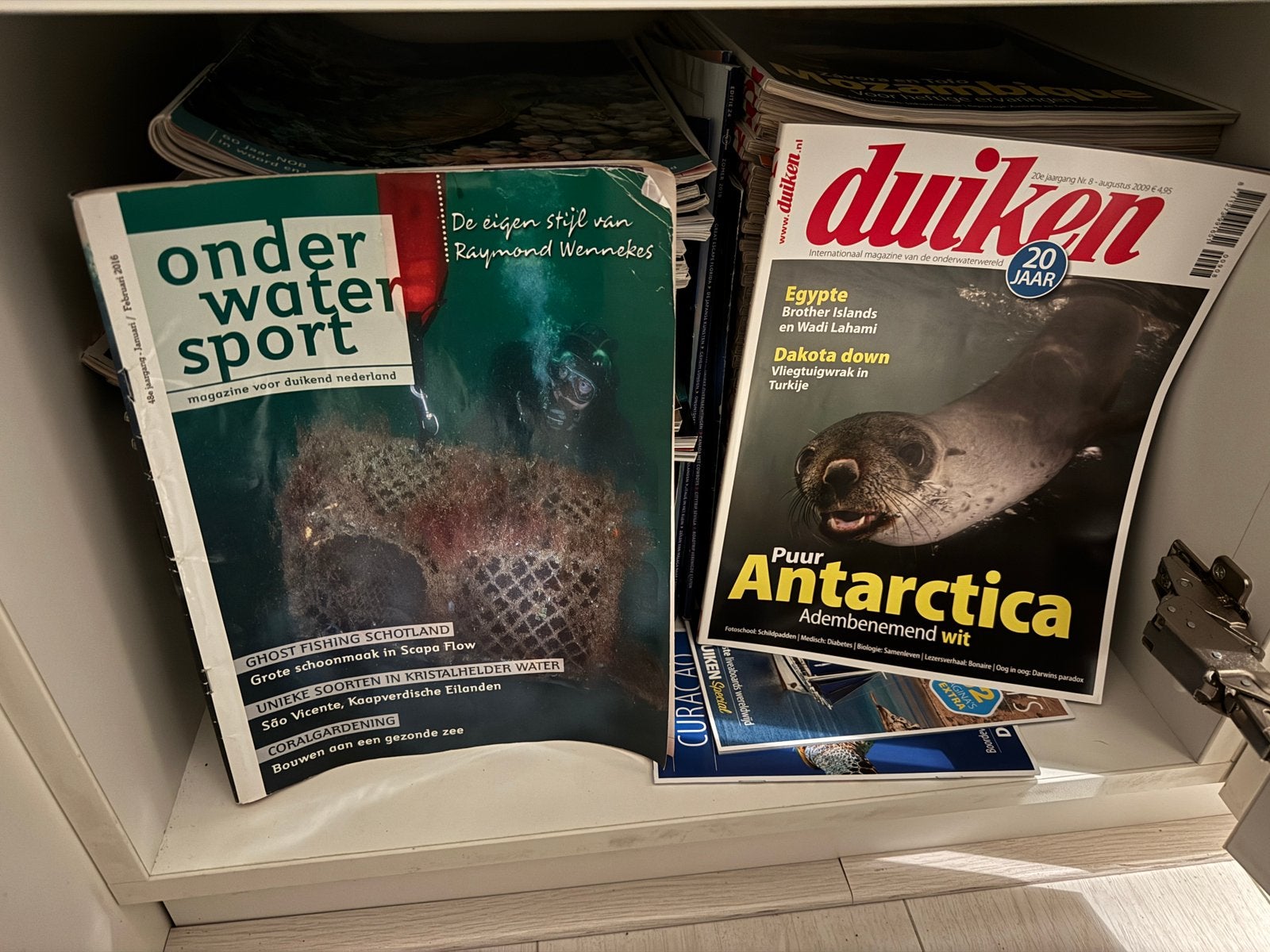 Magazine Duiken en Onderwatersport - gratis, Ophalen of Verzenden, Gelezen