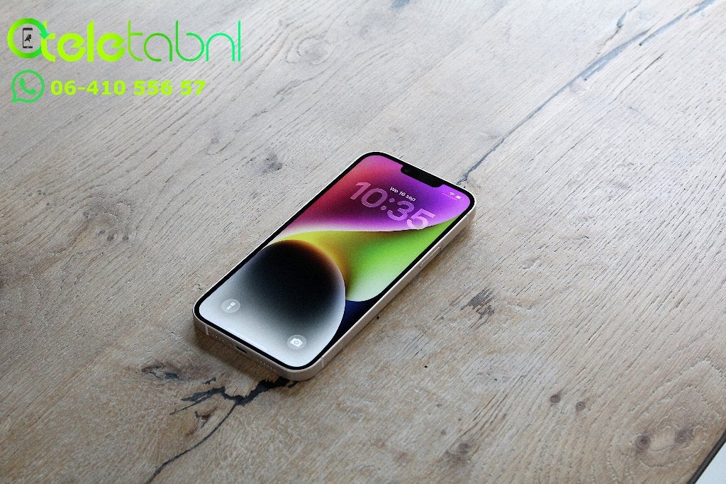 iPhone 14 Plus - 128GB - Wit | Batterij 100% | Garantie, Apple, Wit, Refurbished, Ophalen of Verzenden