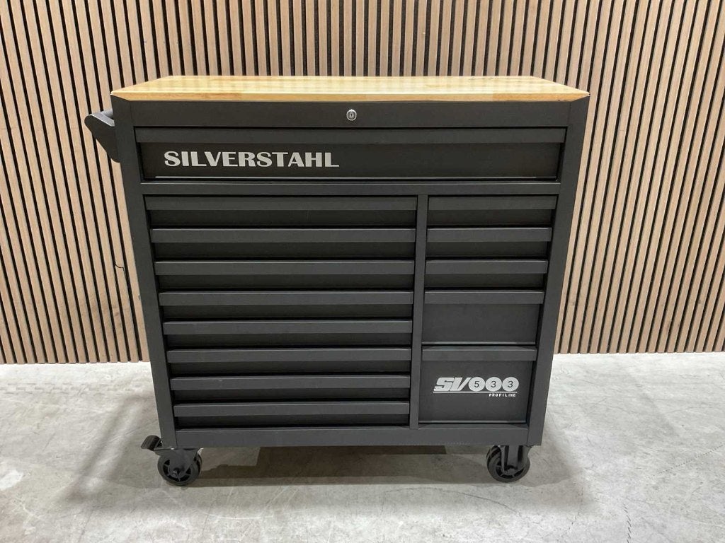Silverstahl 14 lades 344 pcs Gereedschapswagen‼️, Ophalen, Gevuld, Nieuw