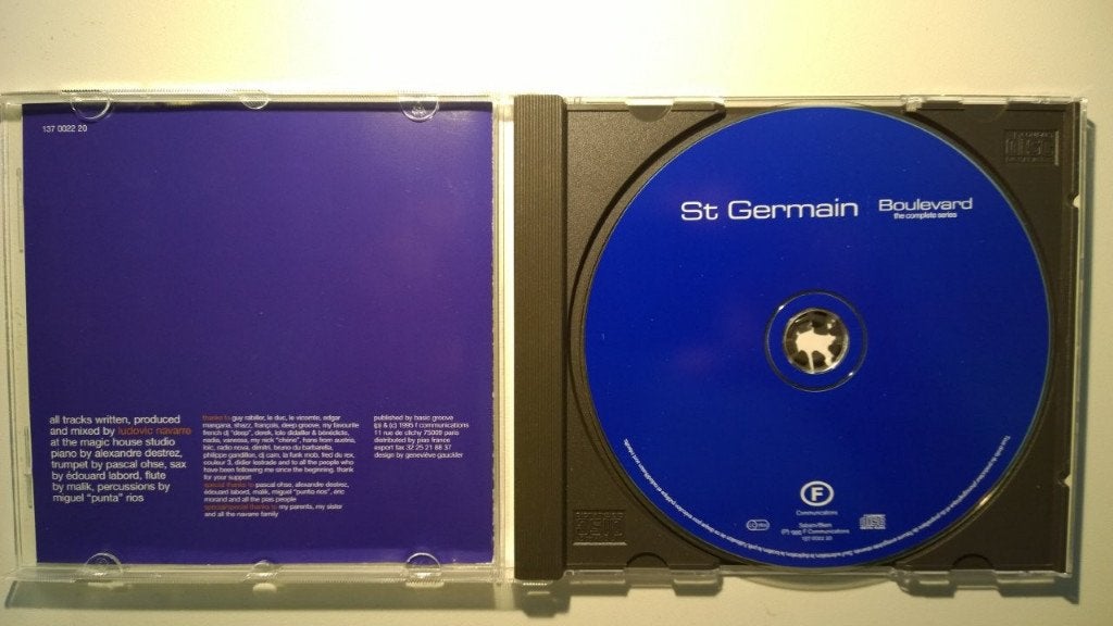 St Germain - Boulevard (The Complete Series), Ophalen of Verzenden, Zo goed als nieuw, Dance Populair