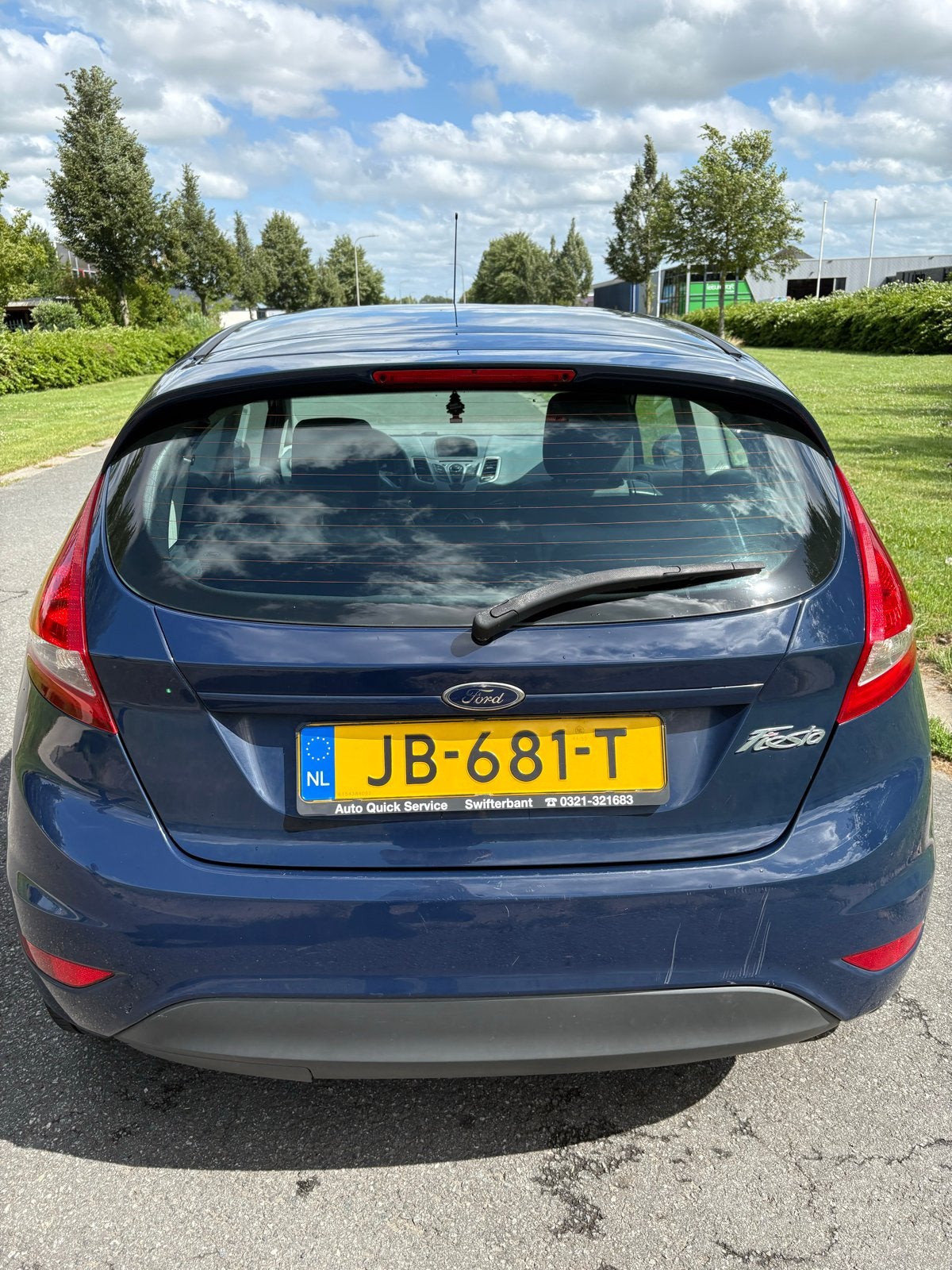 Ford Fiësta 1.25 3DR 2009 Blauw BIEDEN MAG!, Auto's, Ford, Particulier, Fiësta, Benzine, B, Hatchback, Handgeschakeld, Geïmporteerd