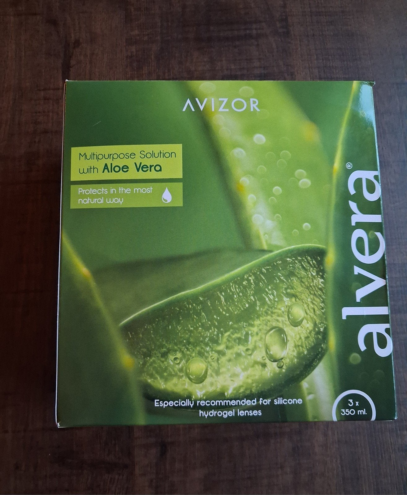 Lenzenvloeistof Alvera met aloe vera voor zachte lenzen, Nieuw, Ophalen of Verzenden, Toebehoren, Overige kleuren