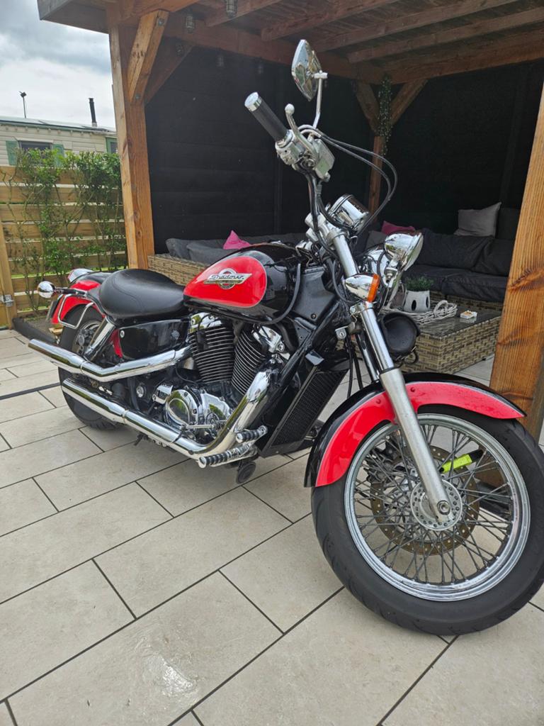 Honda Shadow VT1100C2 - Klassieke Chopper, Motoren, Motoren | Honda, Cardan-aandrijving, 2 cilinders, 1099 cc, Chopper