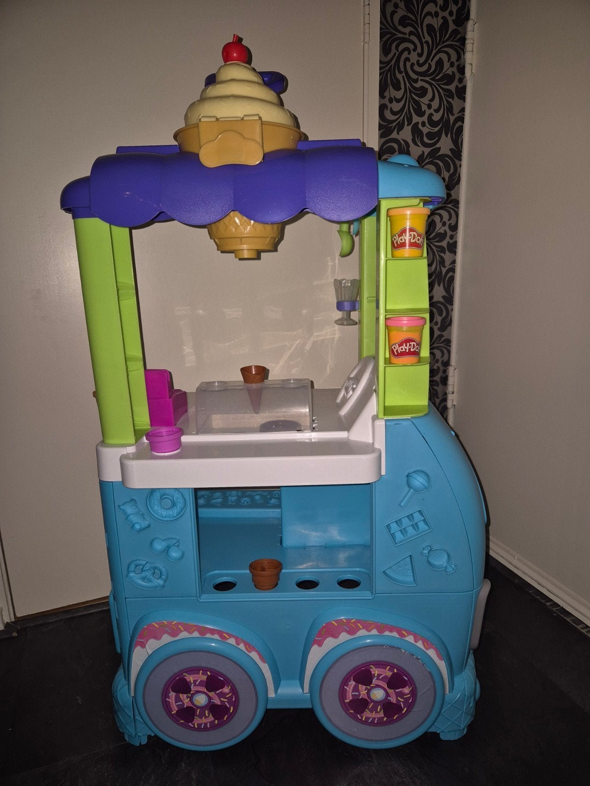 Play-Doh ijscokar, Ophalen, Gebruikt, Knutselen, Met geluid