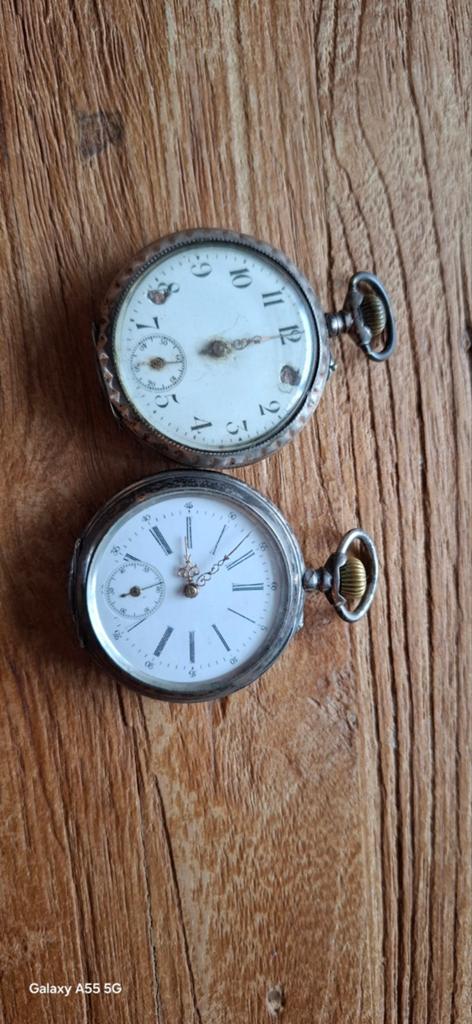 2 zakhorloges, Overige merken, Zakhorloge, Staal, Ophalen of Verzenden
