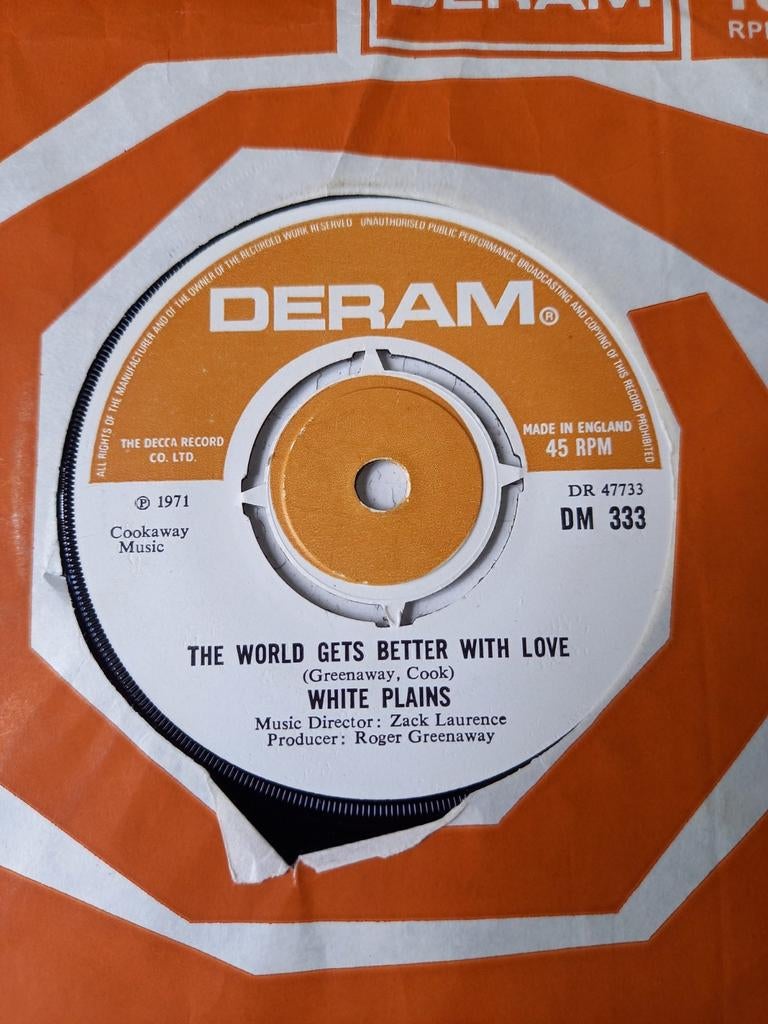 White Plains , single, Cd's en Dvd's, Ophalen of Verzenden, Zo goed als nieuw, Pop