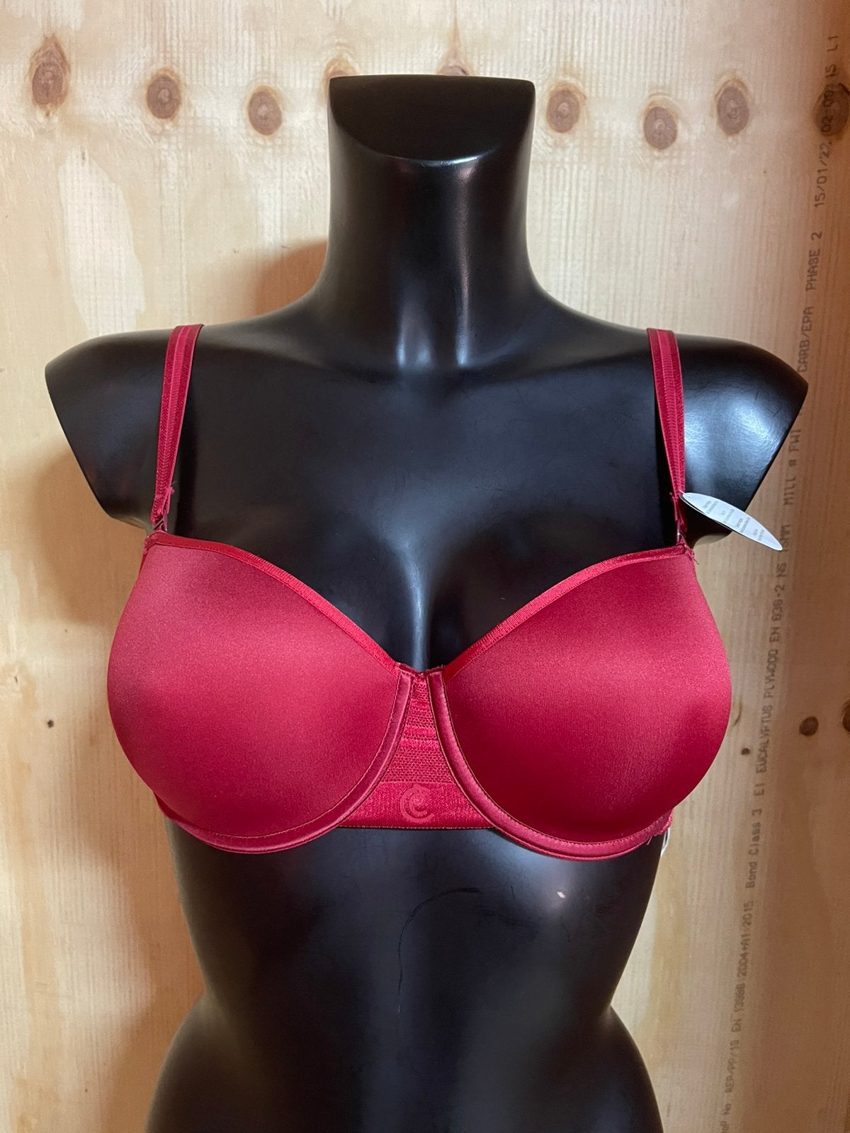 Chantelle t shirt bh 70d model 3612, Verzenden, Rood, BH