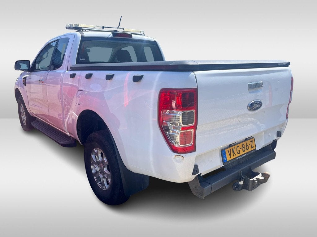 Ford Ranger 2.0 EcoBlue XLT Super Cab 4WD 3.5T Trekhaak, Auto's, Stof, Gebruikt, Euro 6, 4 cilinders