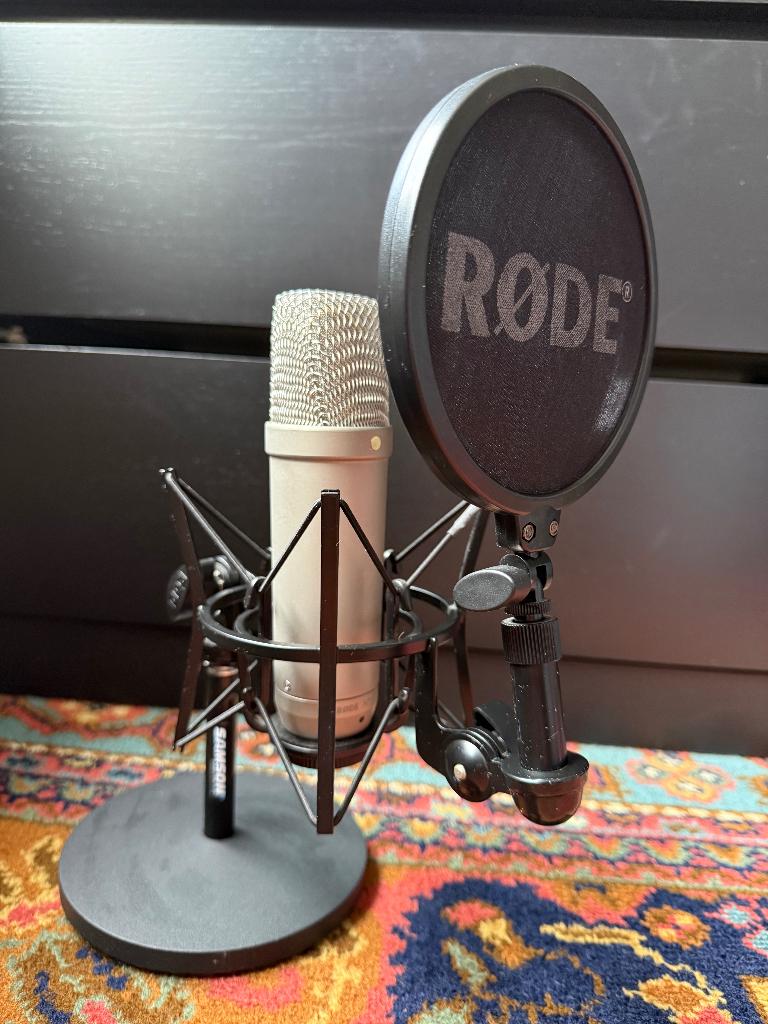 Rode NT1A, Muziek en Instrumenten, Microfoons, Ophalen, Zo goed als nieuw, Zangmicrofoon