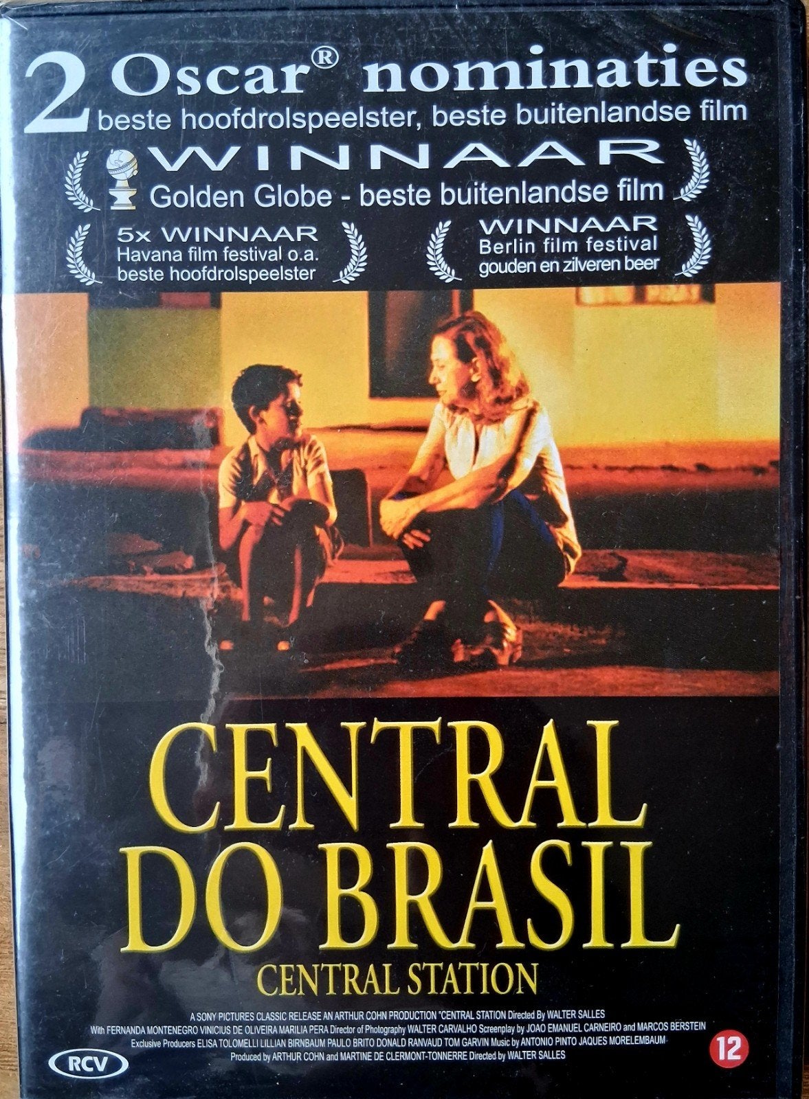 Central do Brasil - DVD (Oscar-genomineerd drama), Waargebeurd drama, Nederlands, Ophalen of Verzenden, Portugees