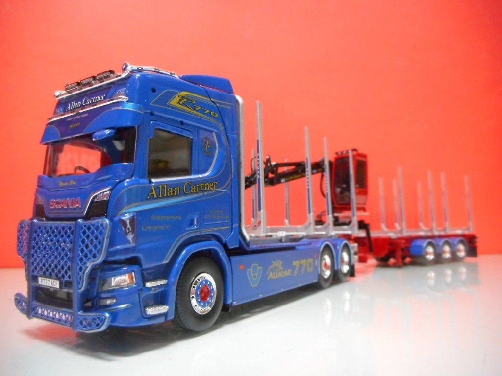 TEKNO SCANIA NEXT GEN ALLAN CARTNER, UK 88429, Ophalen of Verzenden, Nieuw, Bus of Vrachtwagen, Tekno