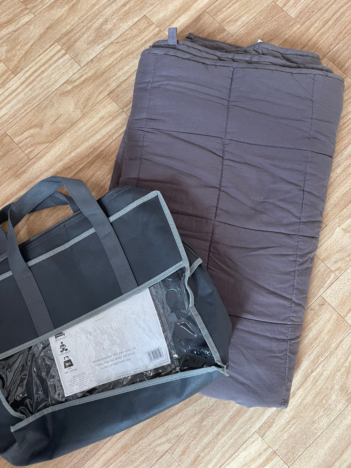 Verzwaringsdeken 4kg, Overige merken, Jongetje of Meisje, Eenpersoonsbed, Ophalen of Verzenden