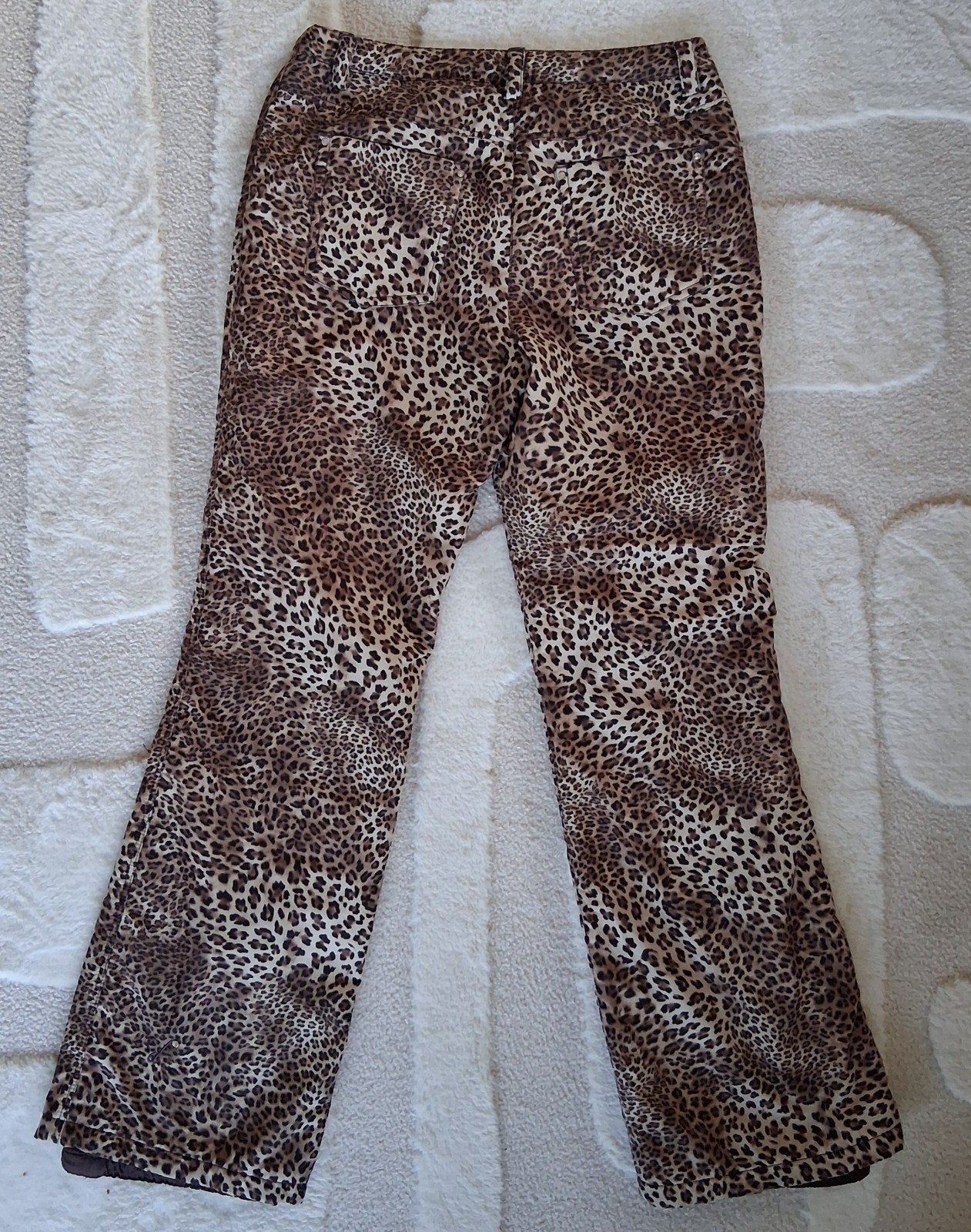 Skibroek maat 36 - A Diamond in the Snow - Luipaardprint, Kleding | Dames, Ophalen of Verzenden, Gedragen, Maat 36 (S), Broek