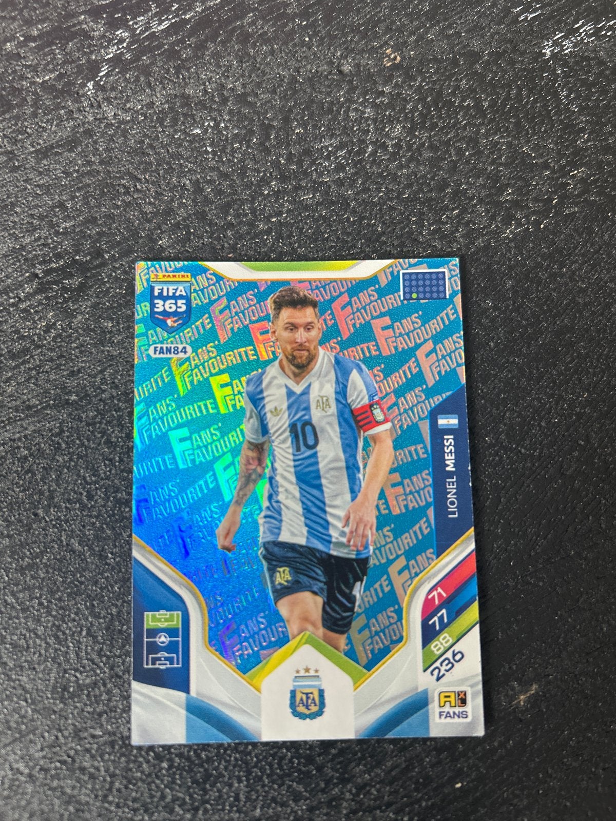Lionel Messi FIFA 365 Panini Voetbal Spelerskaart, Ophalen, Zo goed als nieuw, Buitenlandse clubs, Spelerskaart